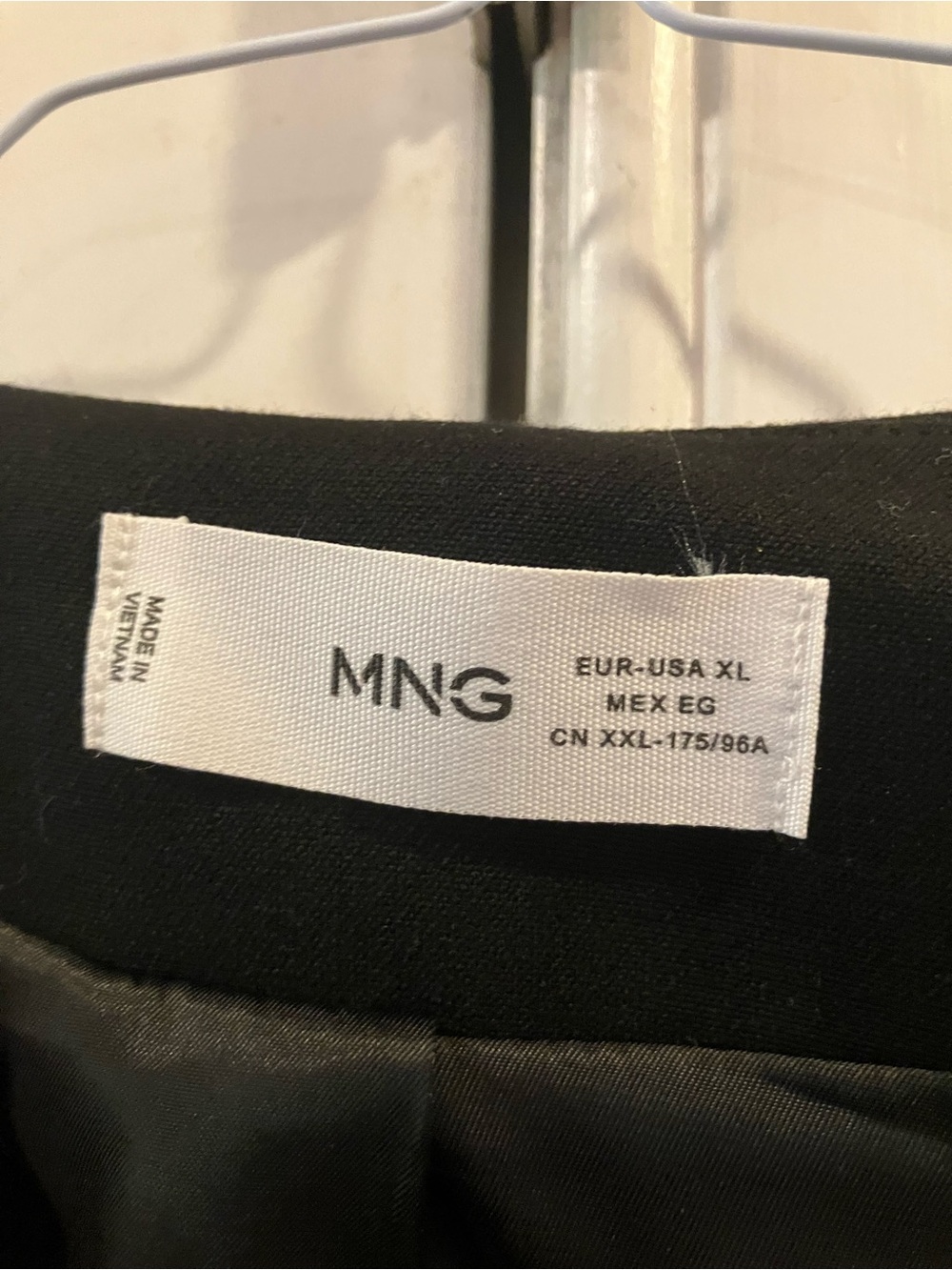 Mango Men's Black Dress Pants - Tailored Straight